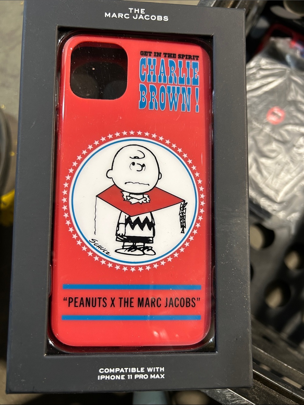 Marc Jacobs Red Charlie Brown iPhone 11 Pro Max Case